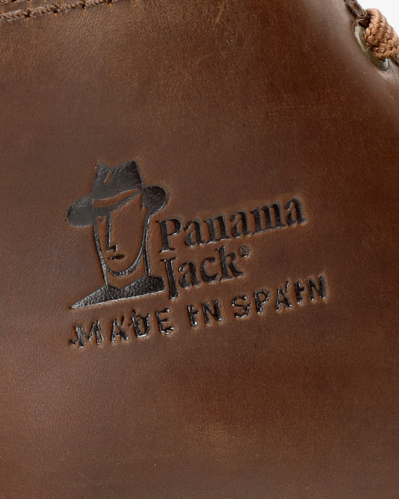 Bota Panama Igloo botines de piel con forro interior de pelo natural. cuero