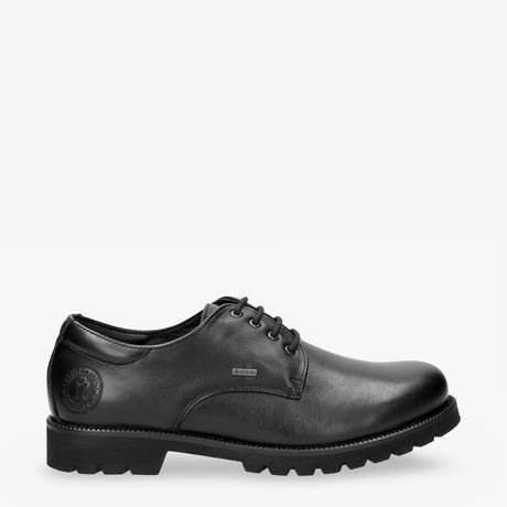 Jackson Gtx zapatos de piel con forro interior de gore-tex®. negro