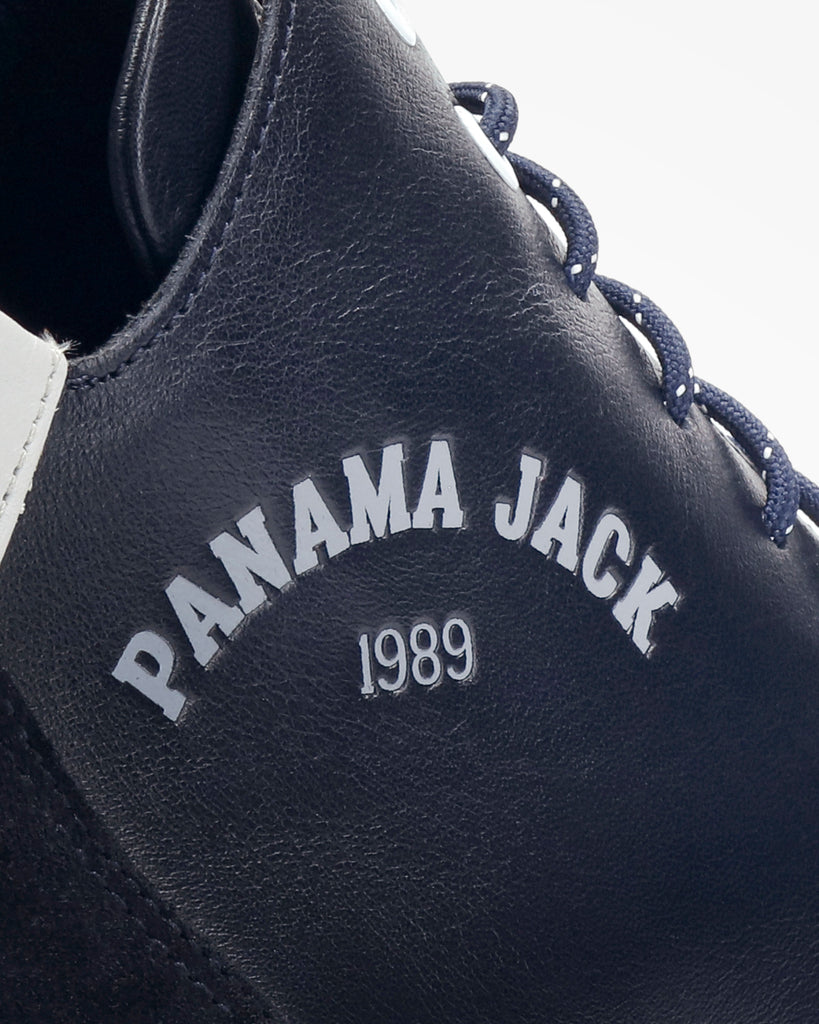 Jayden sneakers de piel con forro interior de piel. marino