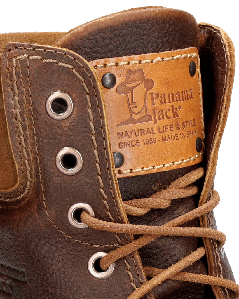 Panama 03 botas de piel con forro interior de piel. cuero