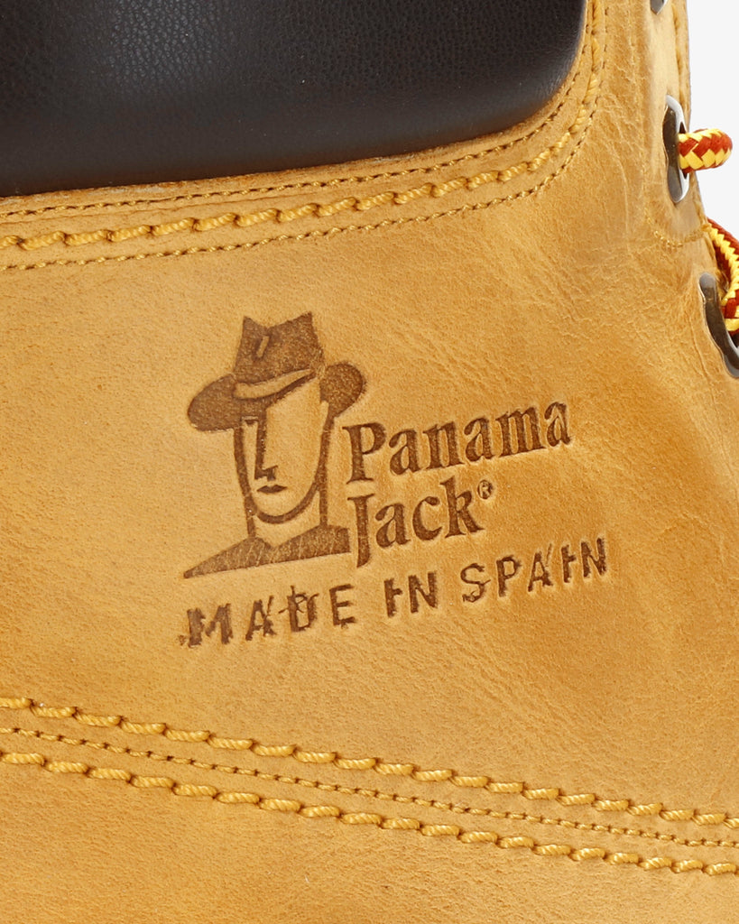 Panama 03 botas de piel con forro interior de piel. vintage