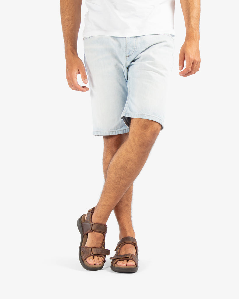 Salton Basics sandalias de piel con forro interior de lycra. cuero