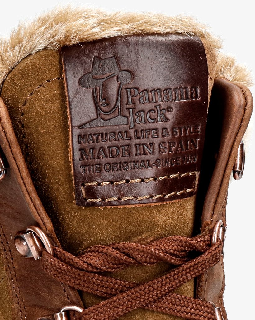 Tuscani botas de piel con forro interior de pelo. cuero