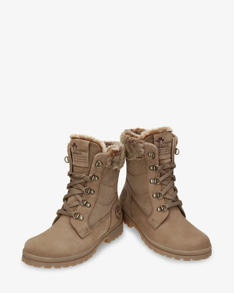 Tuscani Gtx botas de piel con forro interior de gore-tex®. taupe